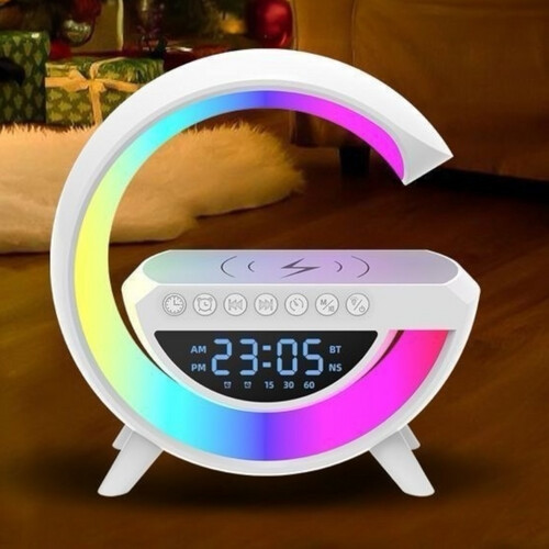 46372- Speaker, alarm and a clock