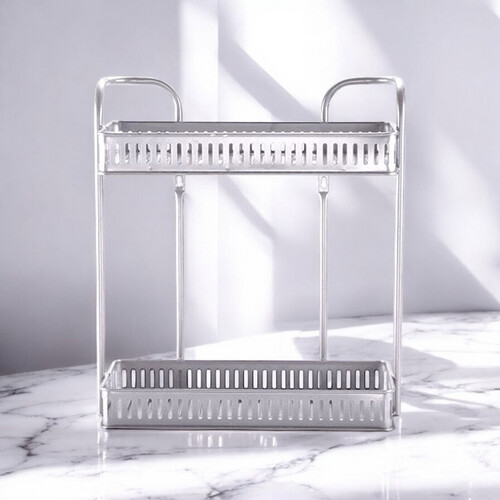 846- 2Shelves Bathroom organizer