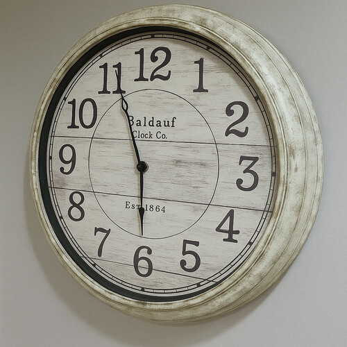 wall clock 46455