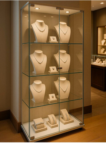 46515 - GLASS CABINET