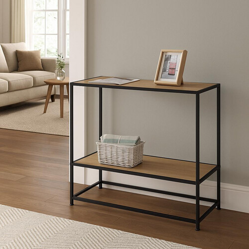 8028 - FINE WOODEN CONSOLE