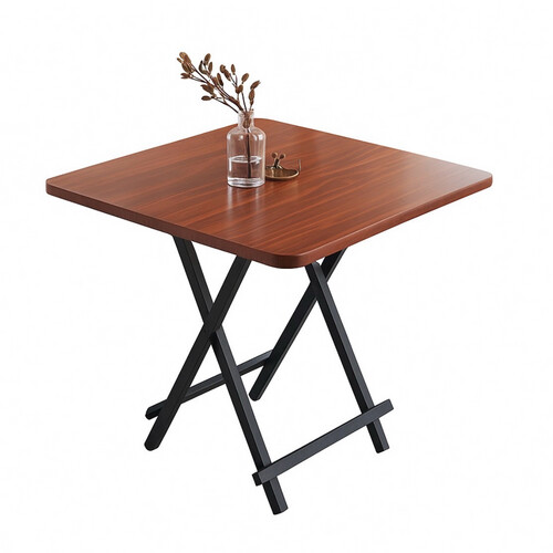 8083 - D.BROWN FOLDABLE TABLE