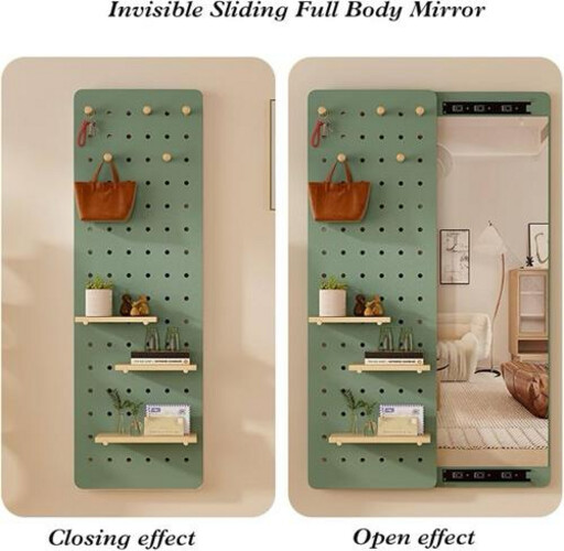 46202 - Wall mirror and hanger