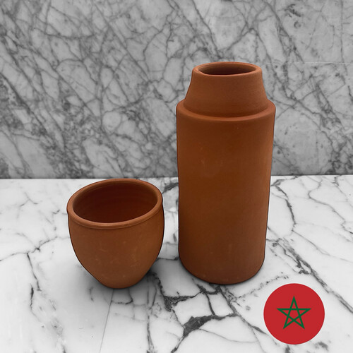 فخار عضوي سعة 800 ملي