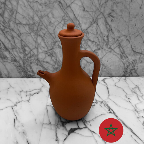 فخار عضوي سعة 1 لتر