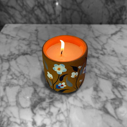 شمع فخار مرسوم