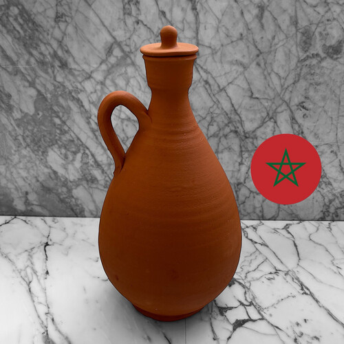 فخار عضوي سعة 3 لتر