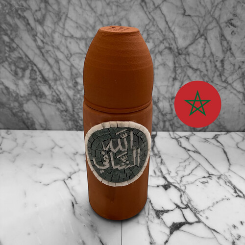 فخار عضوي أعمال فسيفساء سعة 800 ملي