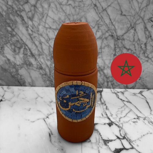 فخار عضوي أعمال فسيفساء سعة 800 ملي