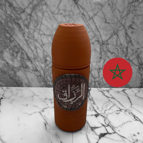 فخار عضوي أعمال فسيفساء سعة 800 ملي