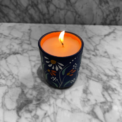 شمع فخار مرسوم