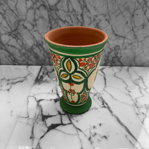 فخار فازه و ديكور ارتفاع 15 سم