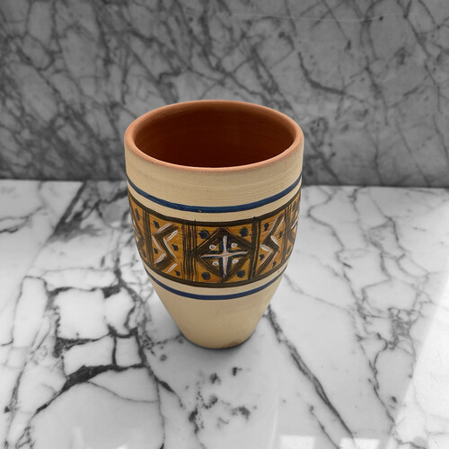 فخار فازه و ديكور ارتفاع 15 سم