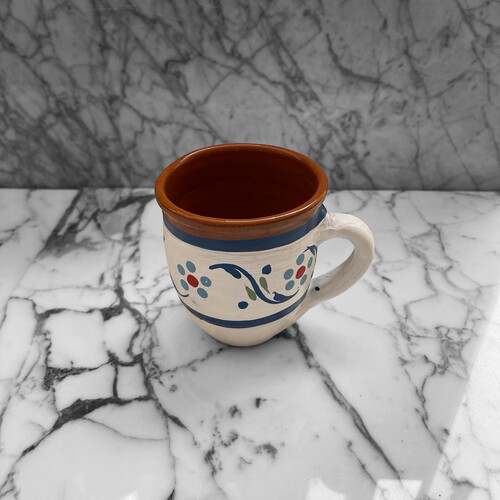 كأس فخار رسم سعة 250 ملي