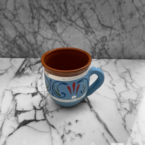 كأس فخار رسم سعة 250 ملي