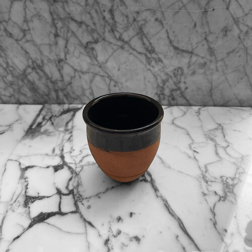 كأس فخار قليز ساده سعة 250 ملي