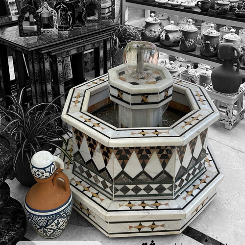 نافورة دمشقية مقاس 65 سم