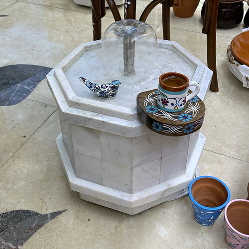 نافورة دمشقية مقاس 40 سم