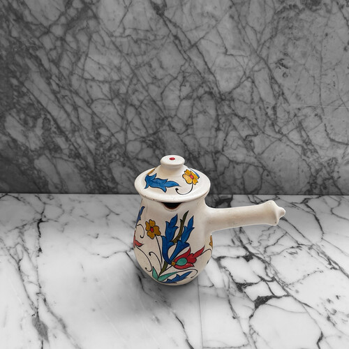 ركوة قهوة فخار رسم