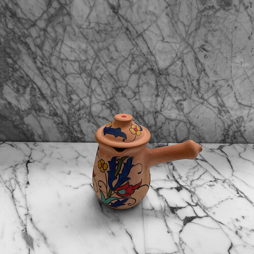 ركوة قهوة فخار رسم