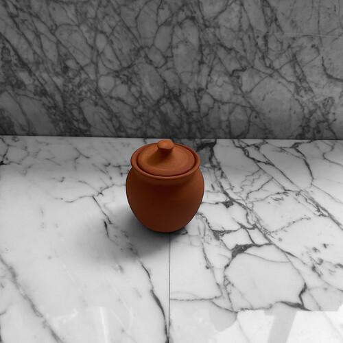 جرة عسل فخار عضوي سعة 250 ملي