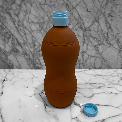 بطل فخار عضوي سعة 800 ملي