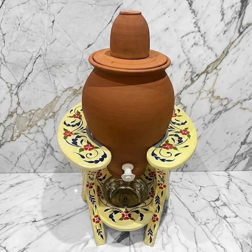 فخار عضوي سعة 8 لتر