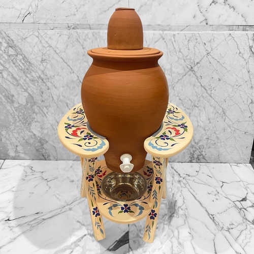 فخار عضوي سعة 8 لتر