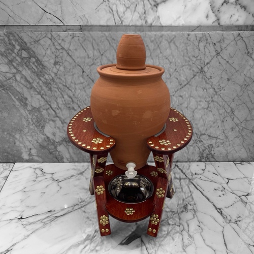 فخار عضوي سعة 8 لتر