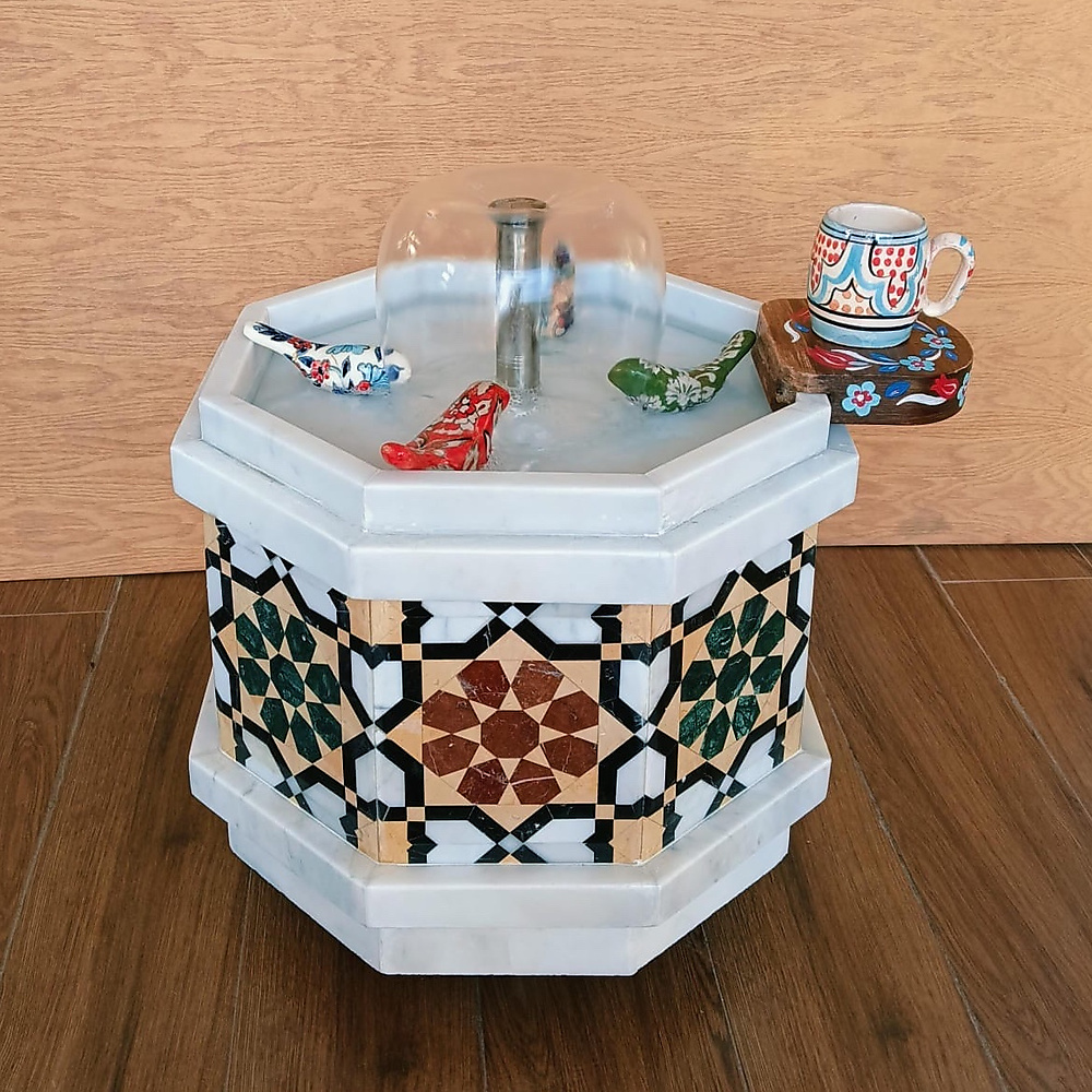 ‏fountain