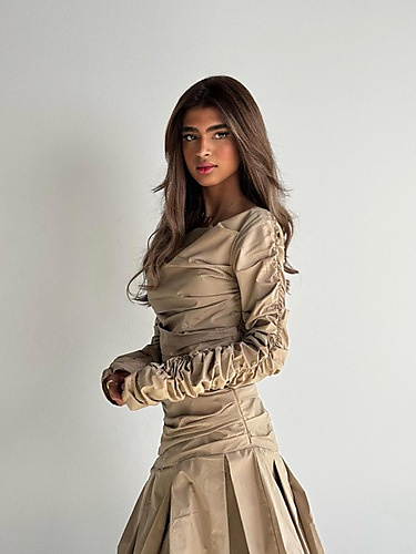 Deer.Dress W/Sleeve E3