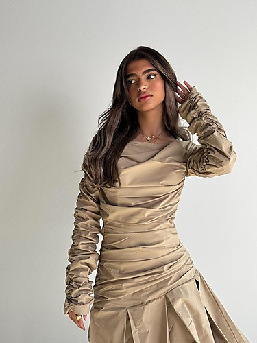 Deer.Dress W/Sleeve E3