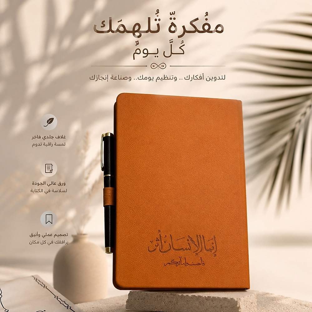 مفكرة إنما الإنسان أثر