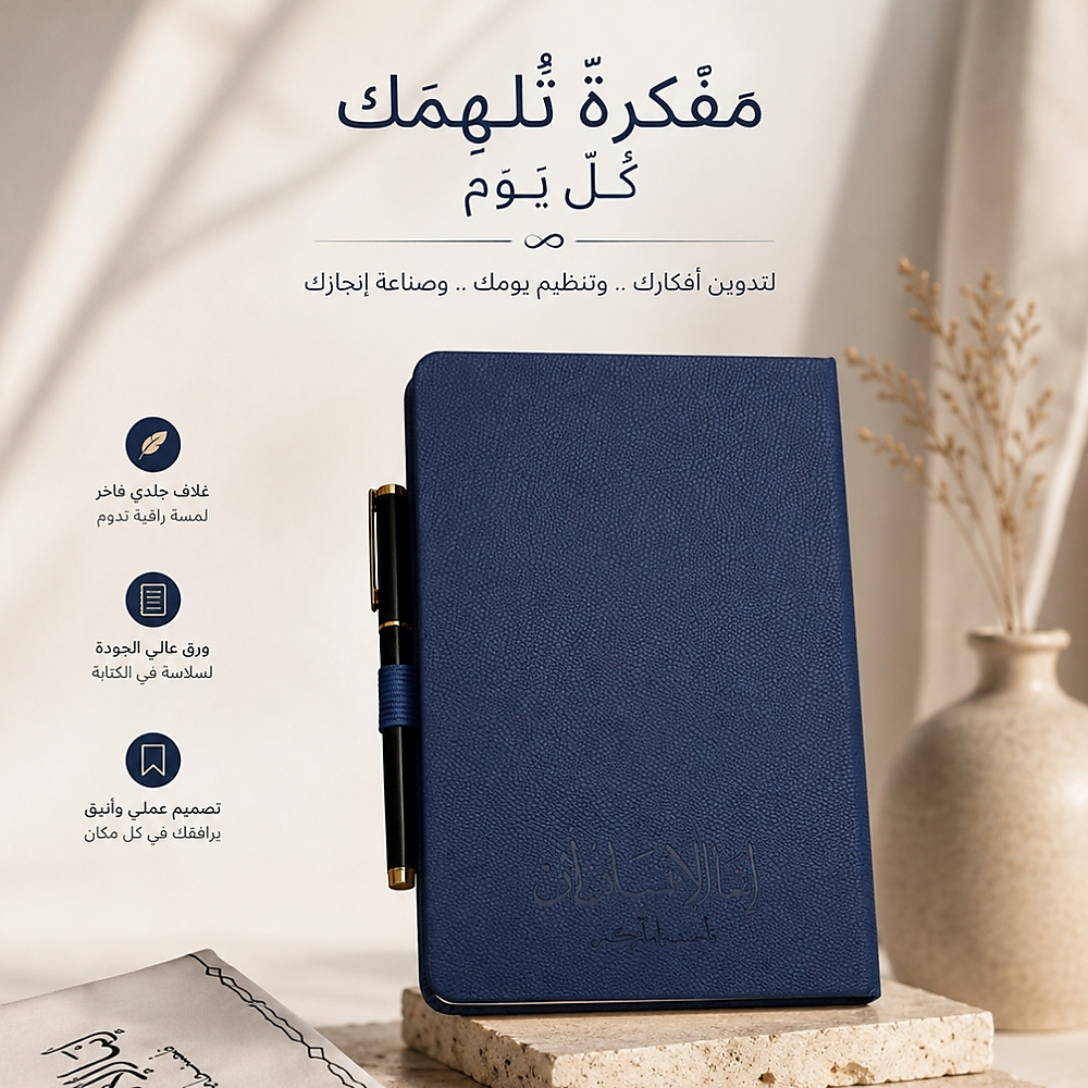 مفكرة إنما الإنسان أثر