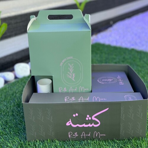 بوكس الكشته رطب وسمبوسه وكرك