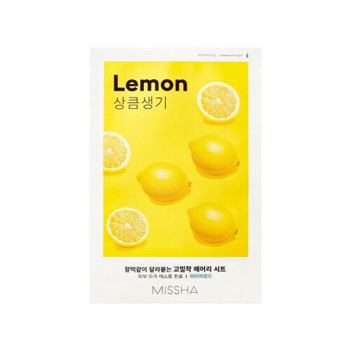 Missha Airy Fit Sheet Mask Lemon