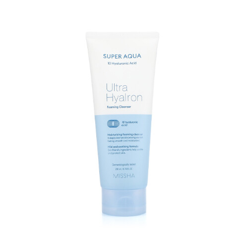 MISSHA SUPER AQUA ULTRA HYALRON FOAMING CLEANSER