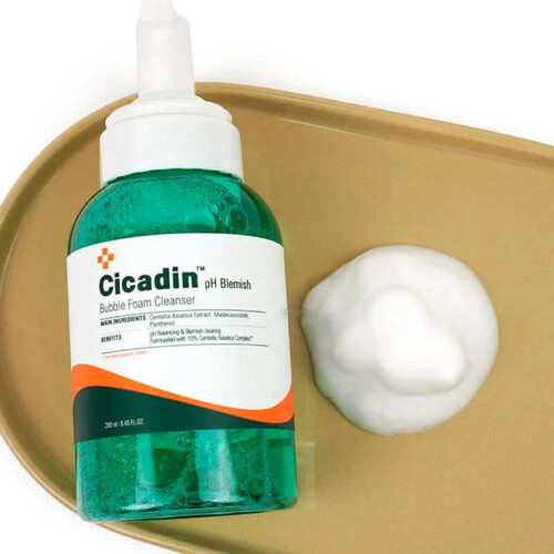 MISSHA CICADIN PH BLEMISH BUBBLE FOAM CLEANSER