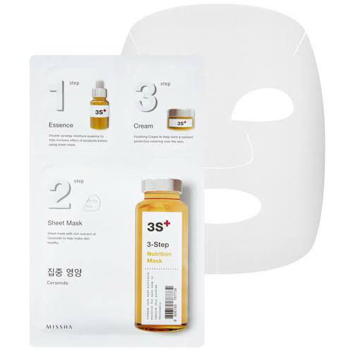 MISSHA 3-STEP NUTRITION MASK