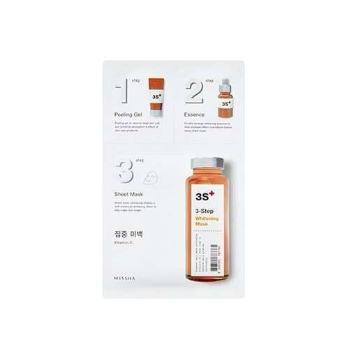 MISSHA 3-STEP WHITENING MASK