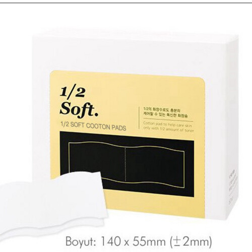 MISSHA 1/2 SOFT COTTON PADS 60 Pcs