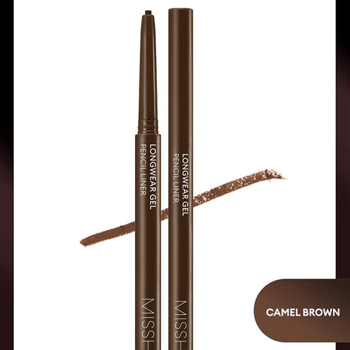 MISSHA LONGWEAR GEL PENCIL LINER [CAMEL BROWN]