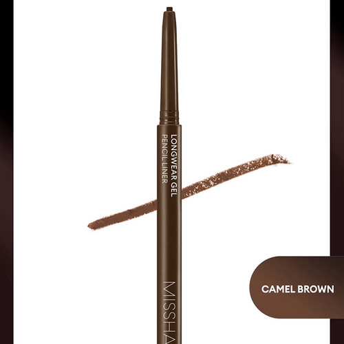 MISSHA LONGWEAR GEL PENCIL LINER [CAMEL BROWN]