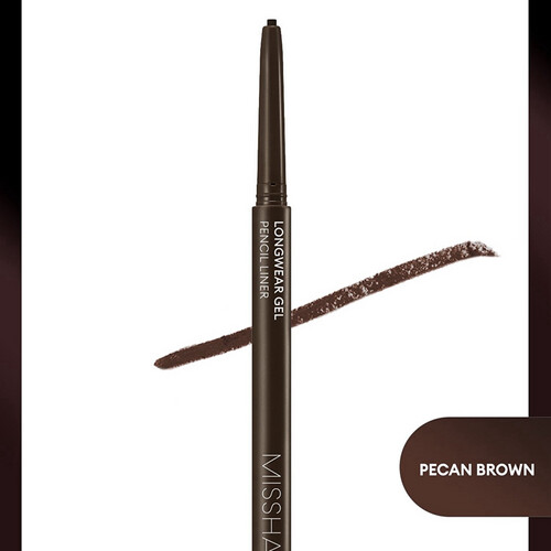 MISSHA LONGWEAR GEL PENCIL LINER [PECAN BROWN]