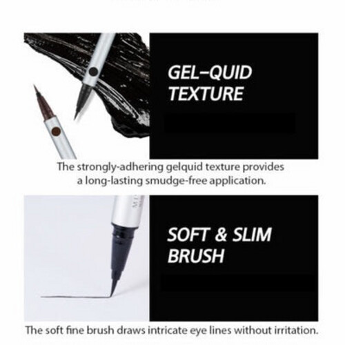 MISSHA NATURAL FIX BRUSH PEN LINER [BLACK]