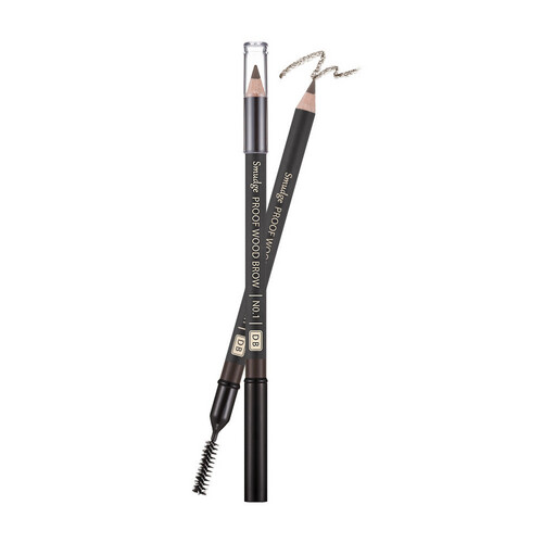 MISSHA SMUDGEPROOF WOOD BROW PENCIL [DARK BROWN]