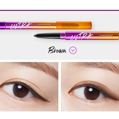 Missha Ultra Powerproof Pencil Eyeliner [Brown]