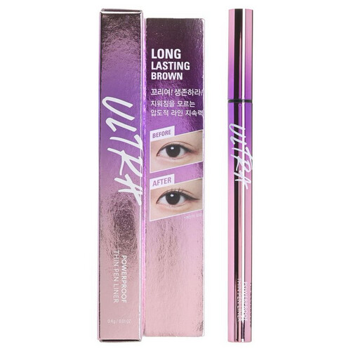 Missha Ultra Powerproof Thin Pen Liner [Brown]