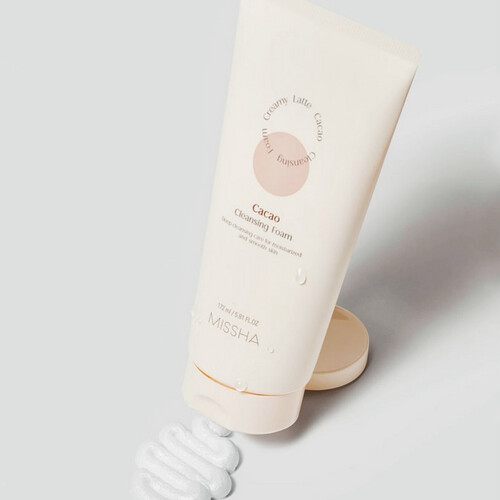 MISSHA CREAMY LATTE CLEANSING FOAM [CACAO]