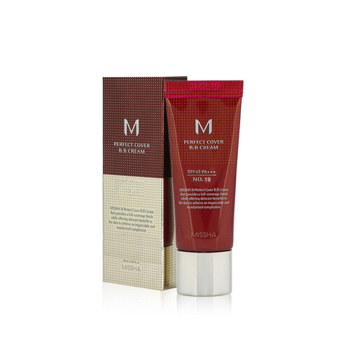 MISSHA M PERFECT COVER BB  [NO.19] COOL IVORY